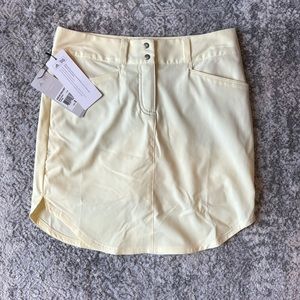 Adidas Pastel Yellow Tennis Skort Size 2